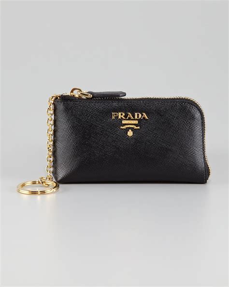 prada keychains|designer key pouch women's prada.